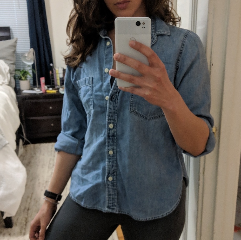 J. Crew The Everyday Chambray Shirt